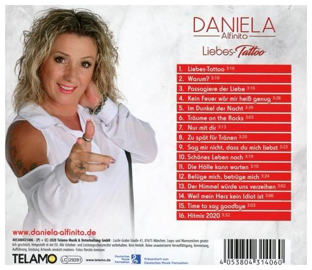 Daniela Alfinito - Liebes-Tattoo 