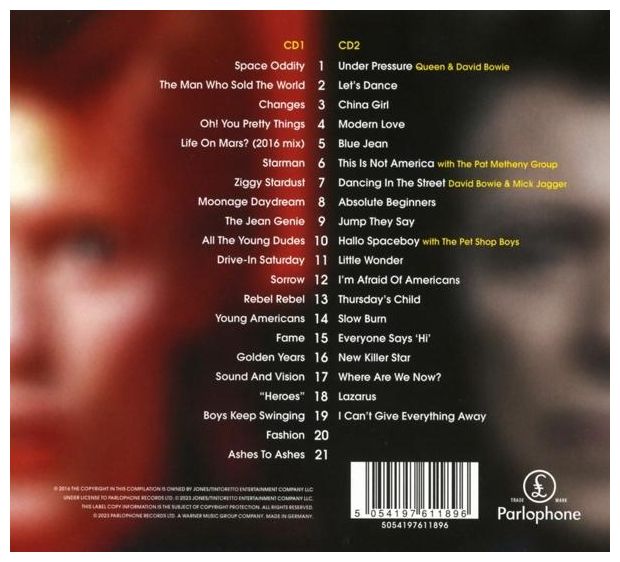 David Bowei - Legacy(The Very Best of David Bowie Deluxe) 