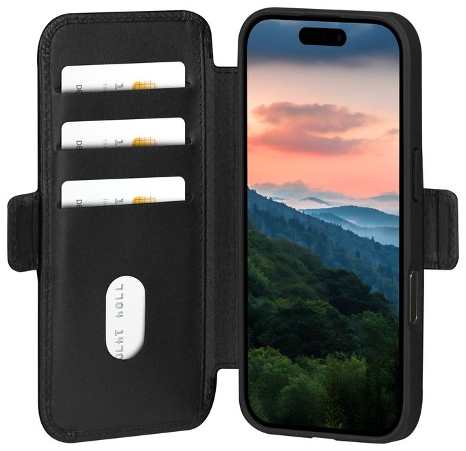 Geldbörsenhülle für Apple iPhone 17  Copenhagen (Schwarz) 