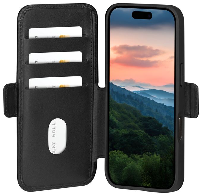 Geldbörsenhülle für Apple iPhone 17 Pro  Copenhagen (Schwarz) 