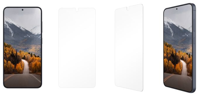Klare Bildschirmschutzfolie gehärtetes Glas für  Samsung Galaxy S26+ Kratzresistent eco 
