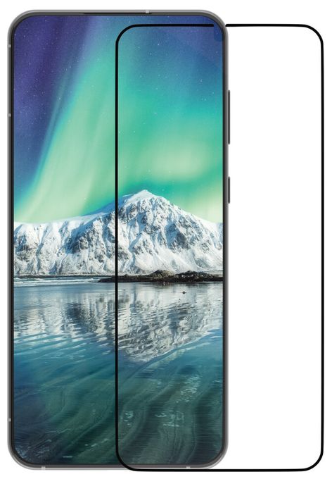 Klare Bildschirmschutzfolie Kunststoff für  Samsung Galaxy S24+ Kratzresistent eco-shield 