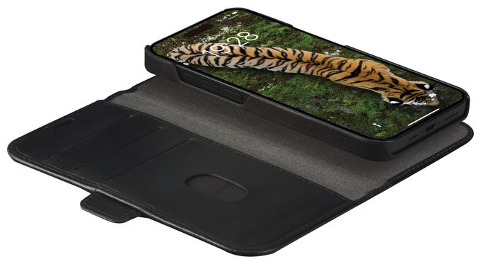 Folio für Apple iPhone 17e/16e/15/14/13  Lynge (Schwarz) 