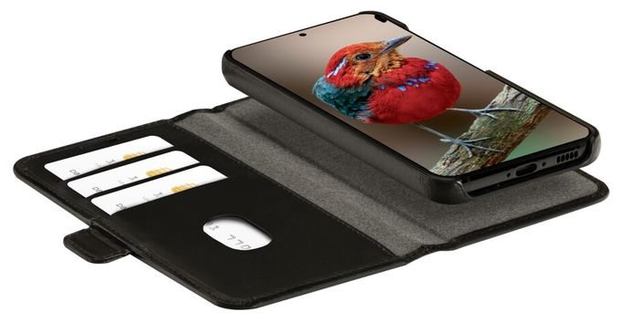 Geldbörsenhülle für Samsung Galaxy S24  Lynge (Schwarz) 