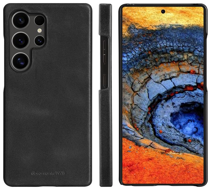 Flip case für Samsung Galaxy S25 Ultra  Lynge (Schwarz) 