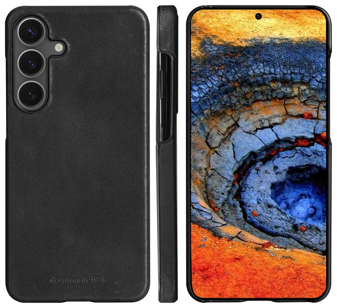 Flip case für Samsung Galaxy S25+  Lynge (Schwarz) 