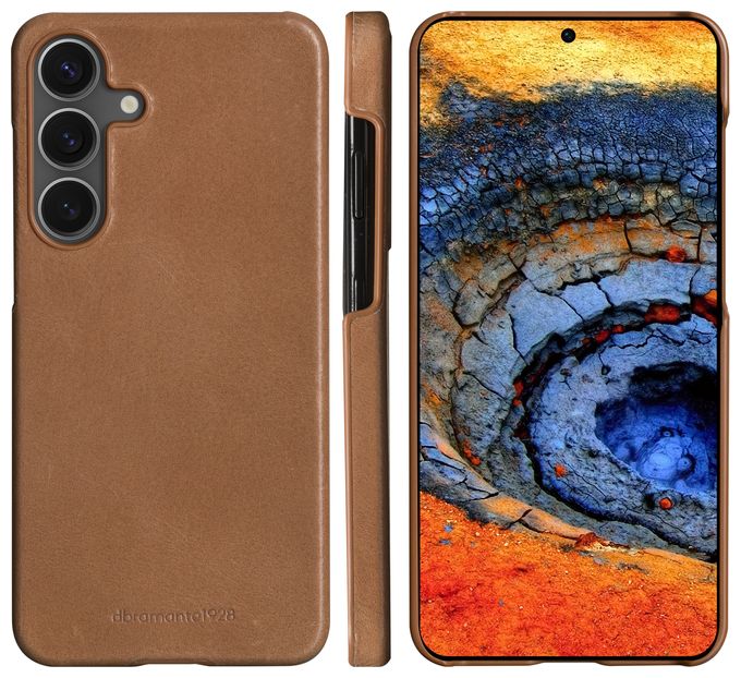 Flip case für Samsung Galaxy S25+  Lynge (Beige) 