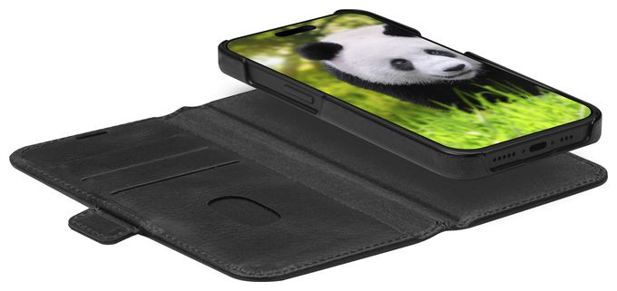 Flip case für Apple iPhone 17e/16e  Lynge (Schwarz) 