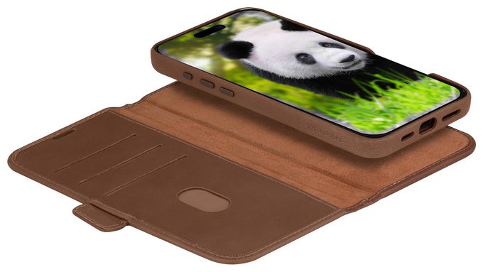Folio für Apple iPhone 16 Pro  Lynge MagSafe (Beige) 