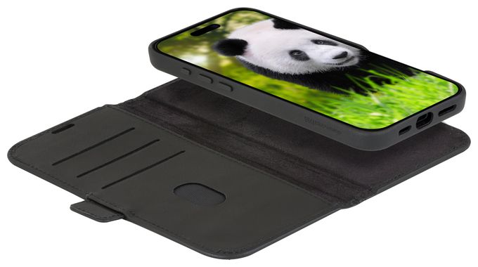 Folio für Apple iPhone 16 ProMax  Lynge MagSafe (Schwarz) 