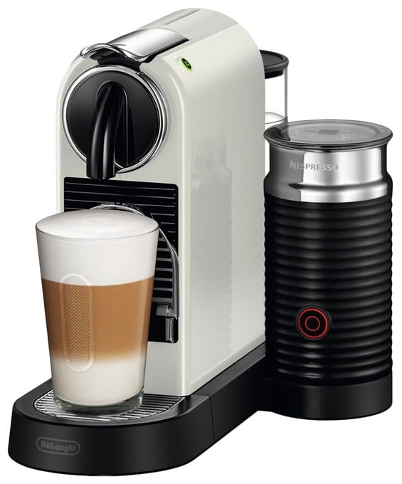 Nespresso Kapselmaschine 19 bar 1,0 l  EN267.WAE CitiZ&Milk (Weiß) 