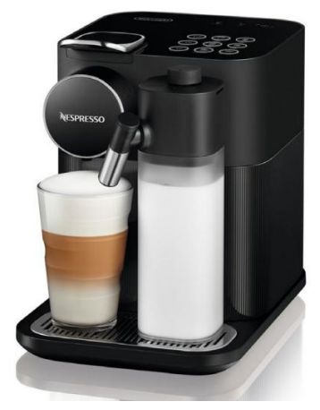 Nespresso Kapselmaschine 19 bar 1,0 l  EN640.B Gran Lattissima (Schwarz) 