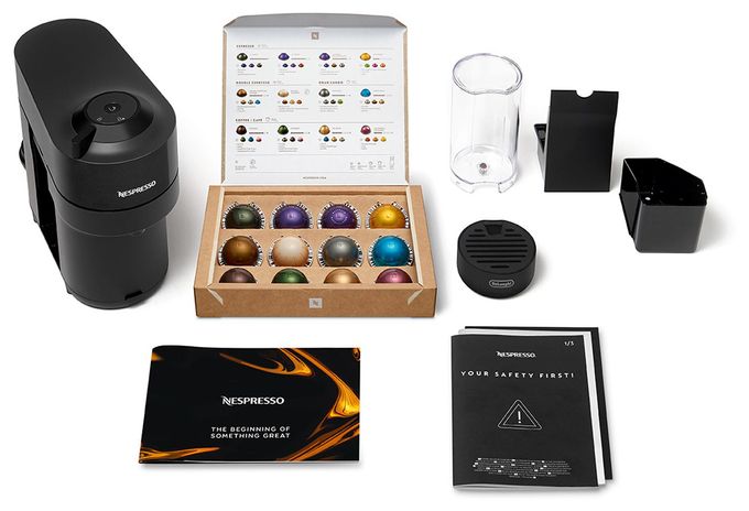 Nespresso Kapselmaschine 0,56 l  ENV90.B Vertuo Pop (Schwarz) 