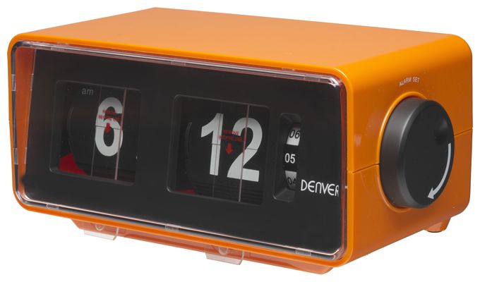 FM, PLL Radio Uhr  CR-425 (Orange) 