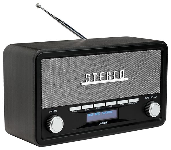Bluetooth DAB+, FM Radio Tragbar  DAB-18 (Grau) 