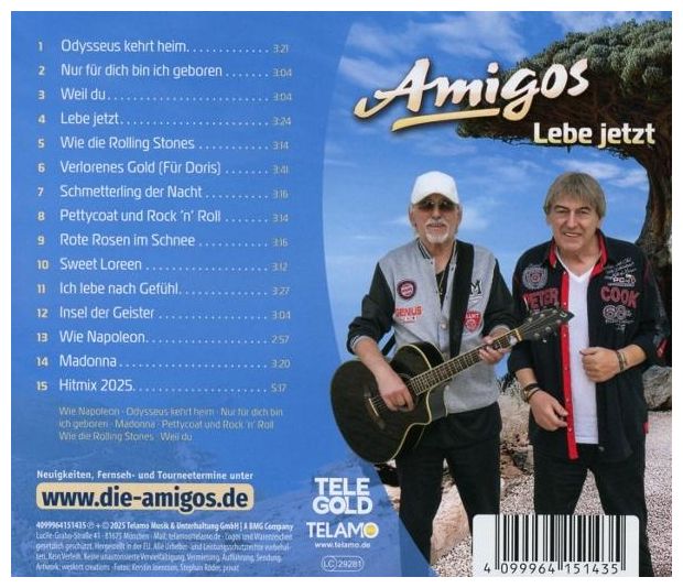 Die Amigos - Lebe jetzt 