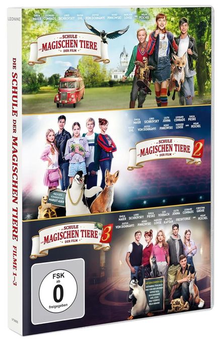 Die Schule der magischen Tiere 1-3 (DVD) 