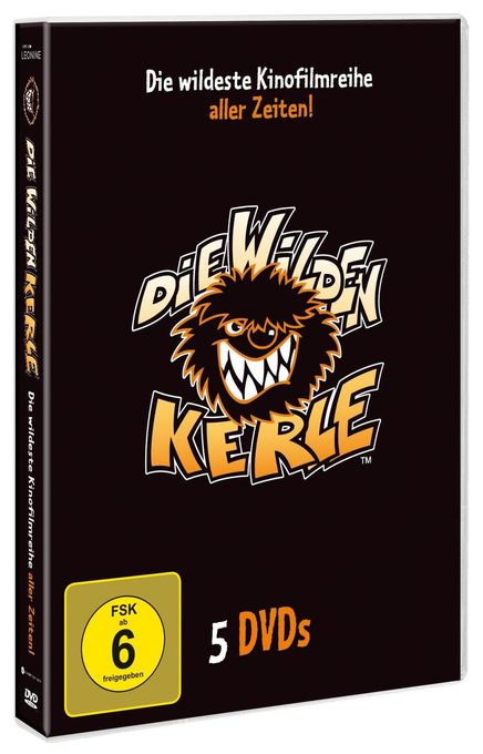 Die Wilden Kerle 1-5 Sammelbox (DVD) 