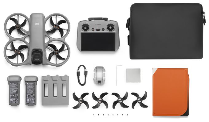 15520 x 7760 Pixel Oktocopter Multicopter/Drohne Flugzeit: 23 min  Avata 360 Fly More Combo (RC 2) (Grau) 