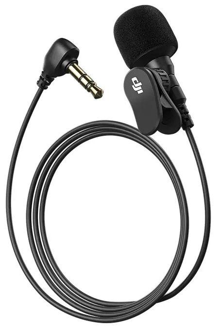 Kabelgebunden Lavalier-/Aufsteckmikrofon 3,5 mm (1/8")  Lavalier Mic (Schwarz) 