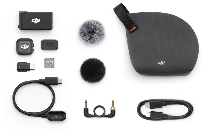  Mic 3 (1 TX+1 RX) (Schwarz) 