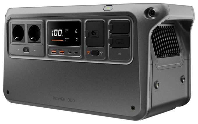 1024 Wh Powerstation 13 kg AC, Solar 2600 W Ausgangsleistung 23 dB Power 1000 