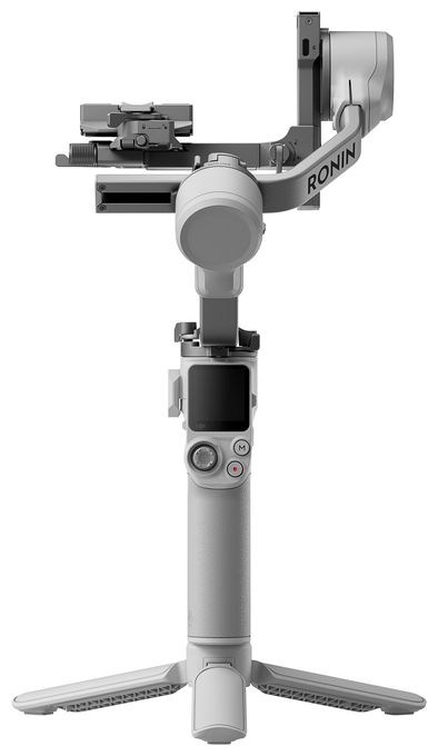 Stativ Gimbal für Kamera faltbar Bluetooth  RS4 Mini Gimbal-Stabilisator (Weiß) 
