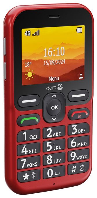 4G Smartphone 6,1 cm (2.4 Zoll 2 MP Single SIM  Leva L10 (Rot) 