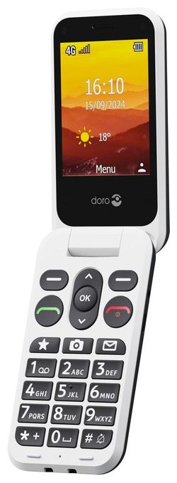 4G Smartphone 7,11 cm (2.8 Zoll) 2 MP Single SIM  Leva L30 (Schwarz, Weiß) 