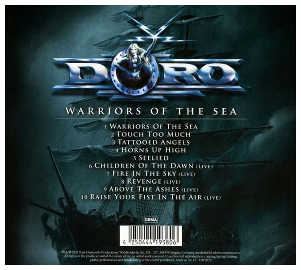 Doro - Warriors Of The Sea (Digipak) 