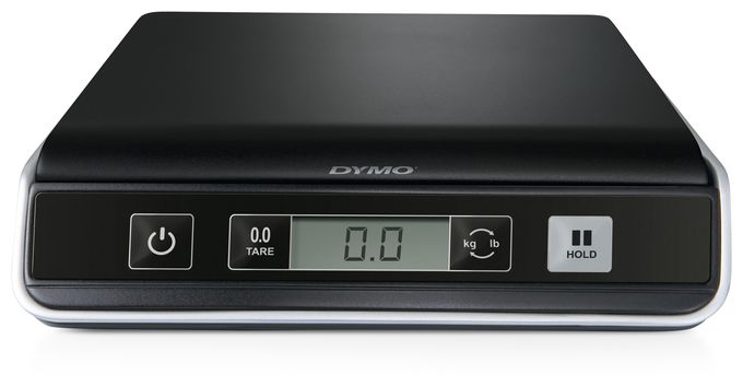 DYMO M5 Paketwaage | bis zu 5 kg | USB Briefwaage mit LCD-Bildschirm | 20 cm x 20 cm 