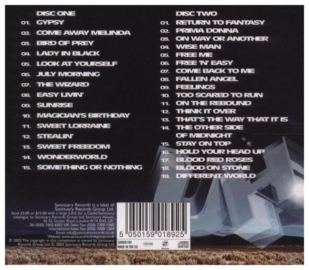 Easy Livin': The Ultimate Collection 