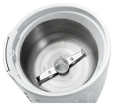 Kaffeemühle für 80 g 250 W  KM110 (Silber, Weiß) 