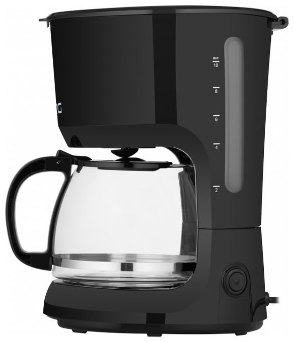 10 Tassen Filterkaffeemaschine 1,2 l  KP2116 (Schwarz) 