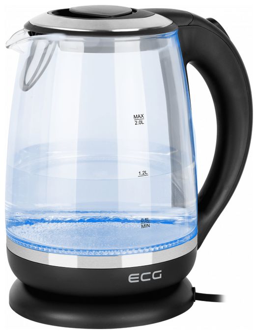 2,0 l Wasserkocher 1850 W (Schwarz, Transparent) RK2080 
