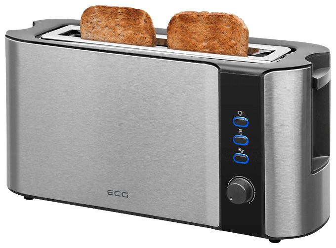 Toaster 1000 W 2 Scheibe(n) 6 Stufen  ST10630SS (Schwarz, Silber) 