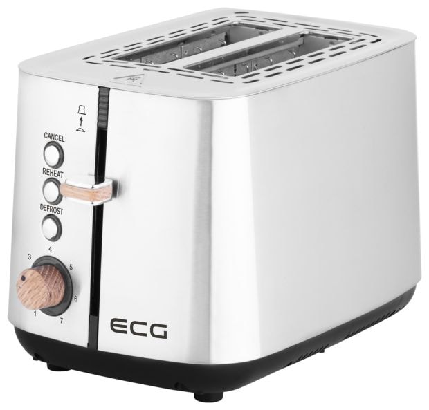 Toaster 925 W 2 Scheibe(n) 7 Stufen  ST2767 Timber (Edelstahl) 