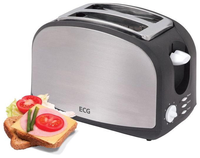 Toaster 900 W 2 Scheibe(n) 8 Stufen  ST968 (Schwarz, Edelstahl) 