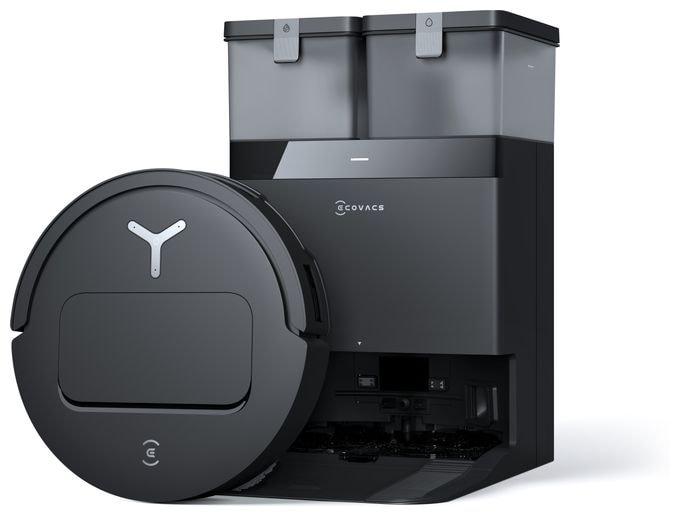 Saugroboter nass/trocken 175 min Akku 21000 Pascal Leistung  Deebot T50 Omni Gen 2 (Schwarz) 