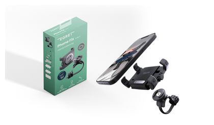 Phone Fix Lenkerhalter für Smartphone Schwarz 