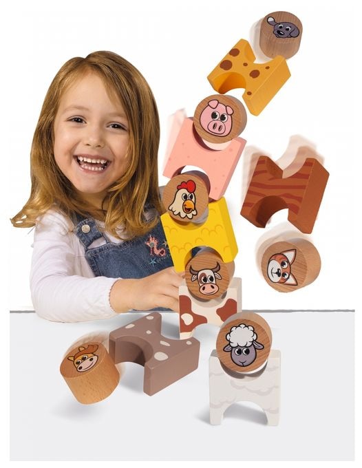 Stackable Farm Animals 
