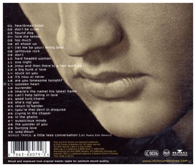 Elvis 30 No.1 Hits 