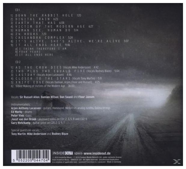 Arjen A  Lucassen S Star One - Victims Of The Modern Age (Ltd. Edition) 