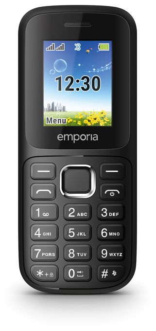 2G Smartphone 4,5 cm (1.77 Zoll) 0,08 MP Dual Sim  FN313 (Schwarz) 