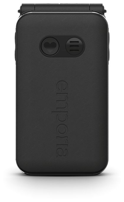 2G Smartphone 7,11 cm (2.8 Zoll) 2 MP  Joy V228 Seniorenhandy (Schwarz) 