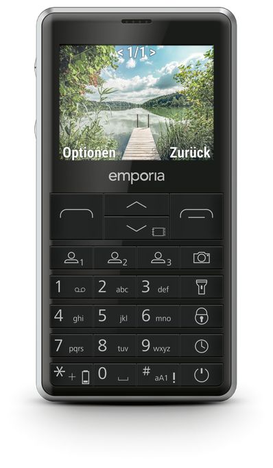 4G Smartphone 5,87 cm (2.31 Zoll) 2 MP Single SIM  Prime LTE (Schwarz) 