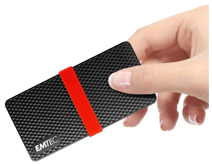 2 TB SSD  X200 Portable Power Plus (Schwarz) 