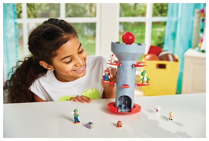 Brettspiel ab 4 Jahr(e) 7356 Super Mario Blow Up Shaky Tower 