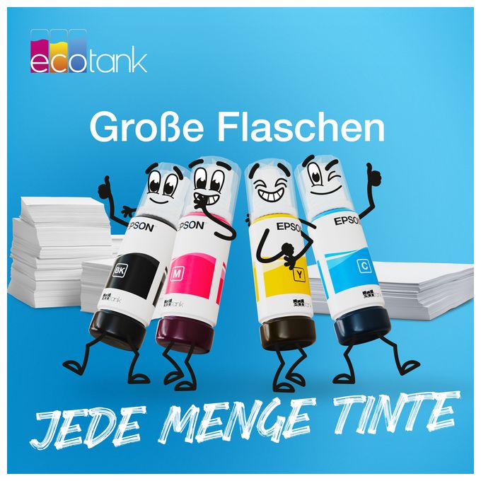 originale Druckerpatronen Schwarz, Cyan, Magenta, Gelb 65 ml 104 C13T00P640 