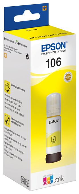 106 EcoTank Yellow ink bottle 